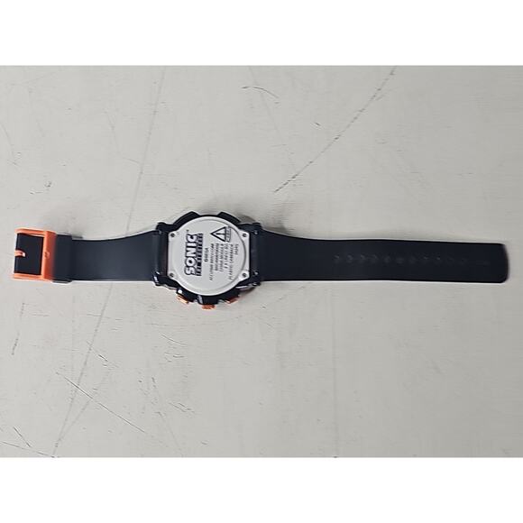 SEGA Sonic The Hedgehog Watch Orange Digital Accutime Working SNC400057MWM RARER - Picture 13 of 16